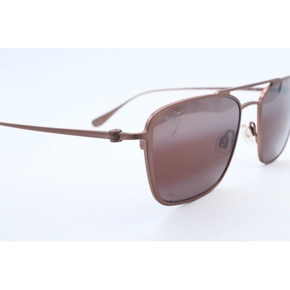 Maui Jim 542-19A EBB & FLOW Titanium Brown Maui Rose Lens - SEE DETAIL - Picture 3 of 8